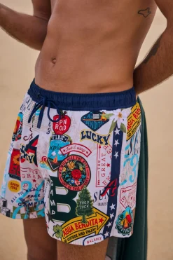 Cassius Men's Swim Trunks