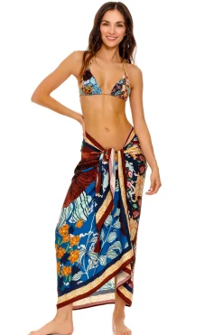 Marine Pareo Cover Up
