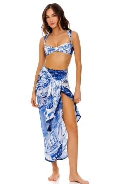 Marine Pareo Cover Up